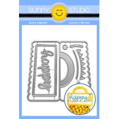 Sunny Studios Craft Dies - Treat Bag Topper